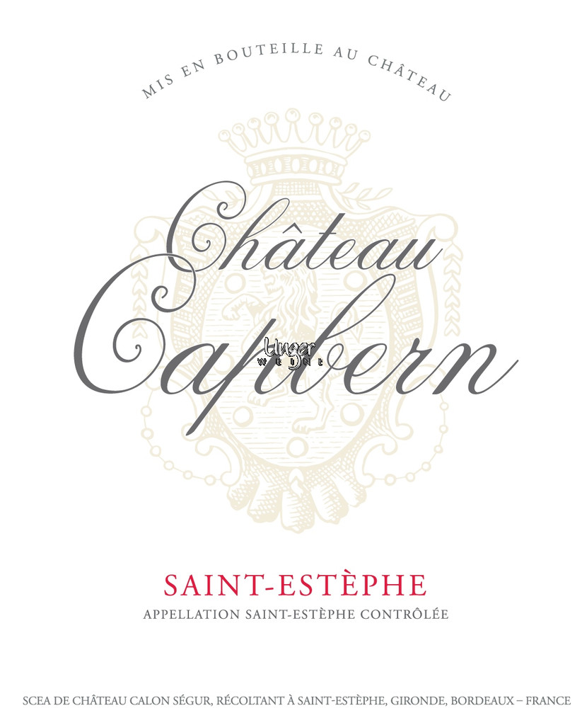 2020 Chateau Capbern Saint Estephe