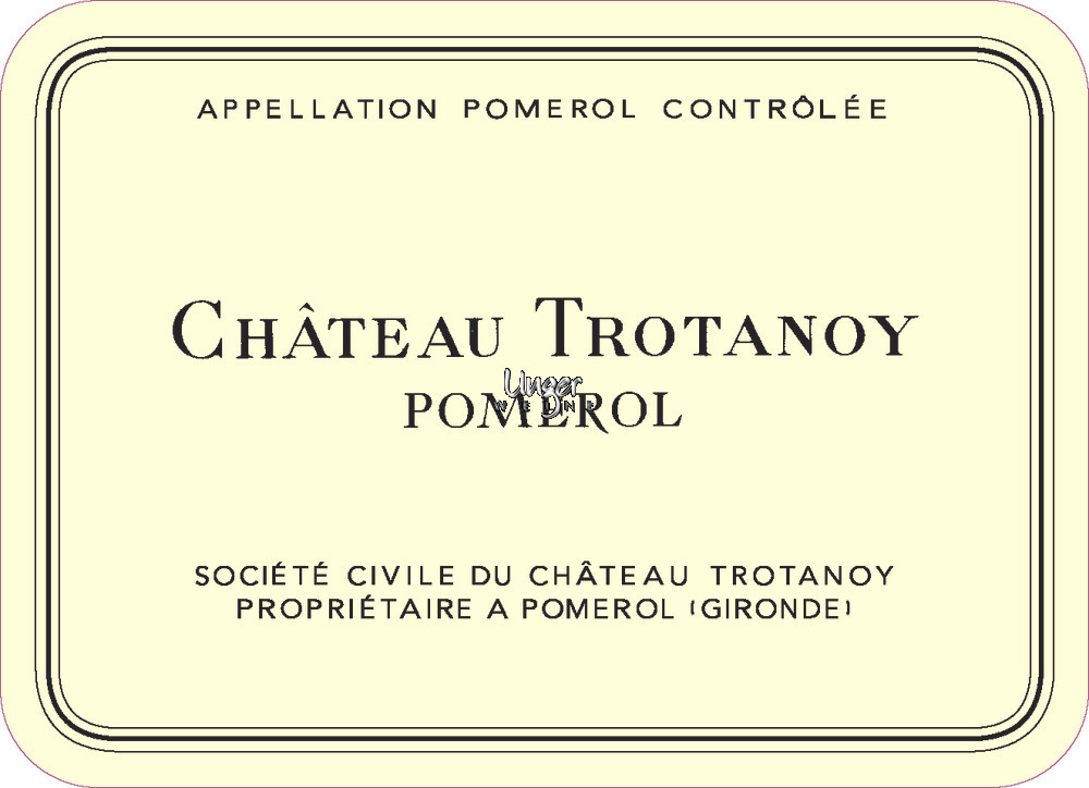 2015 Chateau Trotanoy Pomerol