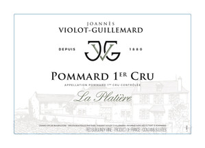 2020 Pommard La Platiere 1er Cru Joannes Violot-Guillemard Cote de Beaune