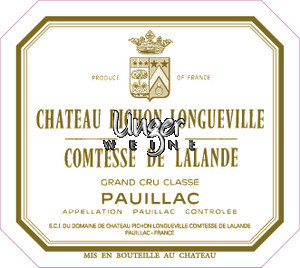 1992 Chateau Pichon Comtesse de Lalande Pauillac