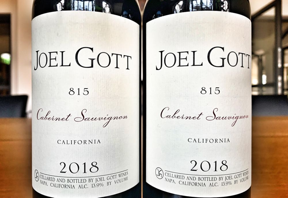 2018 JOEL GOTT CABERNET SAUVIGNON