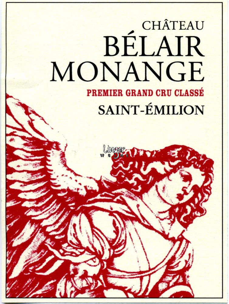 2019 Chateau Belair-Monange Saint Emilion