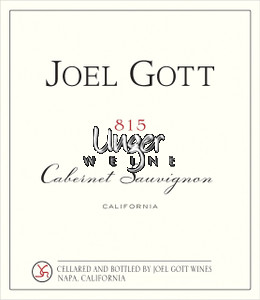 2015 Cabernet Sauvignon 815 Joel Gott Napa Valley