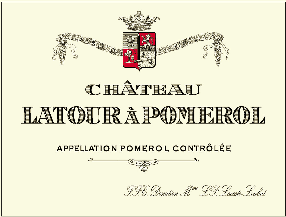 ⁨Chateau Latour a Pomerol 2001⁩ ⁨0,75 L⁩