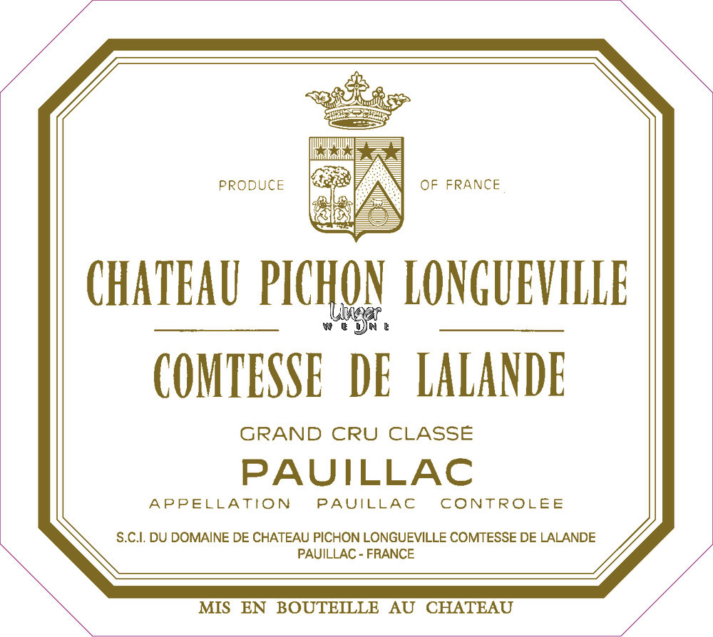 2002 Chateau Pichon Comtesse de Lalande Pauillac