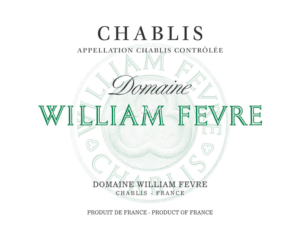 Domaine William Fevre - Chablis Domaine 2019