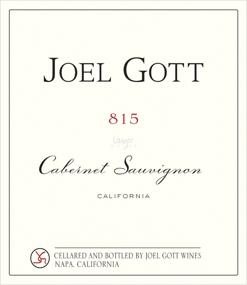 Joel Gott - Cabernet Sauvignon 815 Special Selection 2022
