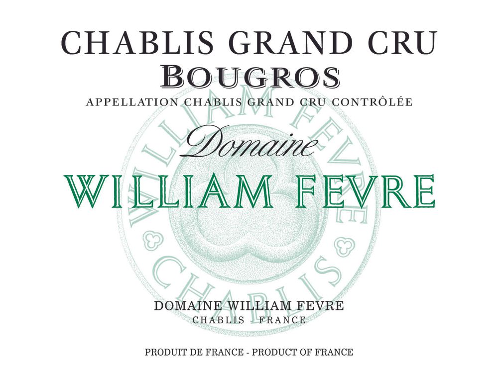 Domaine William Fevre - Chablis Bougros Domaine Grand Cru 2022