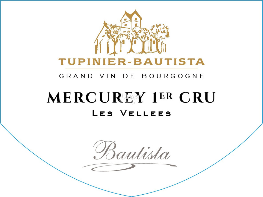 Domaine Tupinier-Bautista - Mercurey Les Vellees 1er Cru Rouge 2022