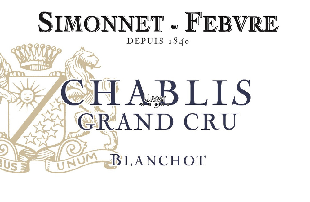 2018 Chablis Blanchot Grand Cru Simonnet Febvre Chablis