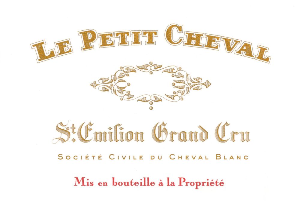 ⁨Chateau Cheval Blanc - Le Petit Cheval Blanc 2020⁩ ⁨0,75 L⁩