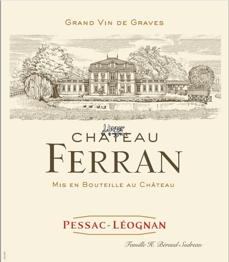 2019 Chateau Ferran Pessac Leognan