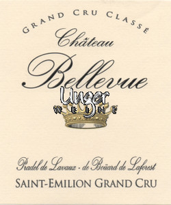 2016 Chateau Bellevue Saint Emilion