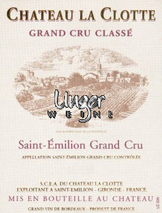 2016 Chateau La Clotte Saint Emilion