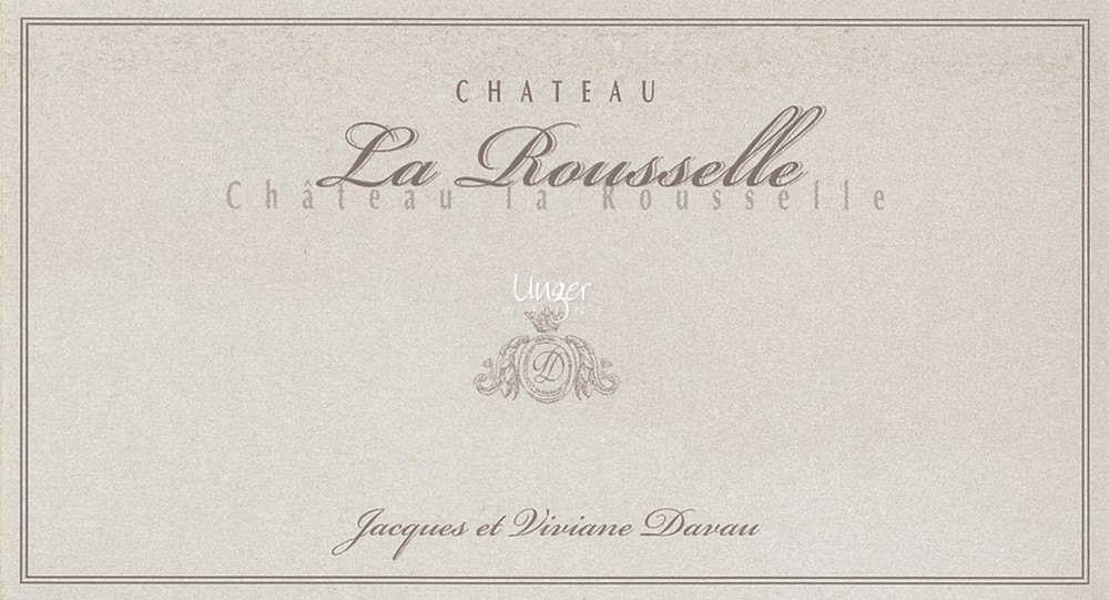 Chateau La Rousselle 2009