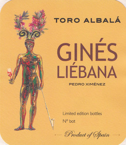 1910 Don Px Gines Liebana Seleccion Toro Albala DO Montilla Moriles