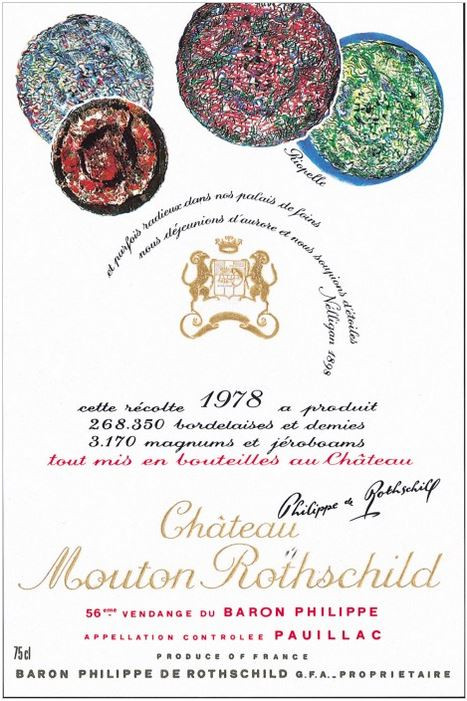 Chateau Mouton Rothschild 1978