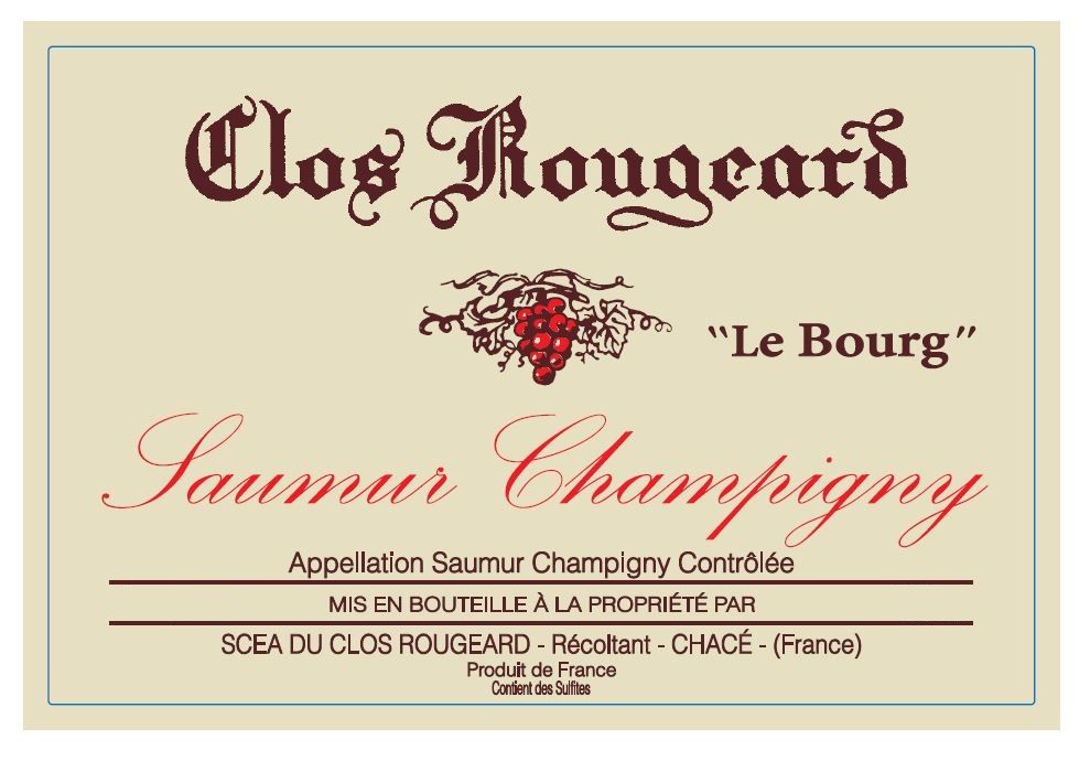 ⁨Clos Rougeard - Saumur Champigny Le Bourg 2016⁩ ⁨0,75 L⁩