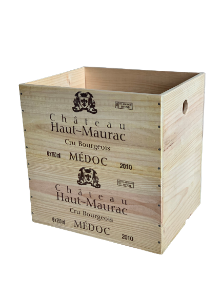 Unger Weine - 6er Holzkiste 6er Holzkiste 2-fach mit Griffloch