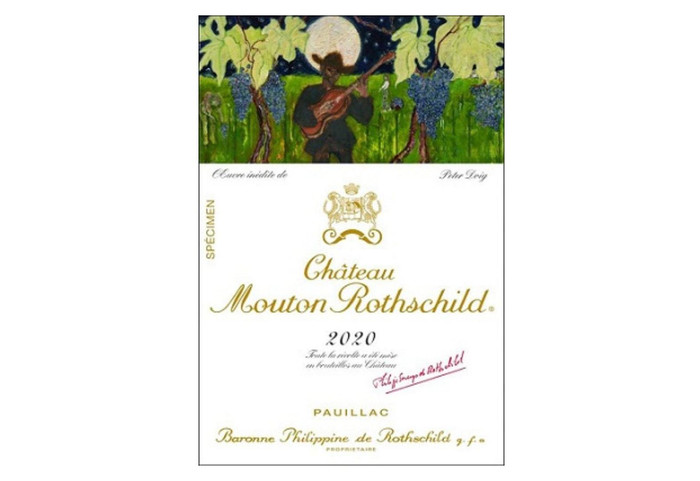 Chateau Mouton Rothschild - Etikett 2020