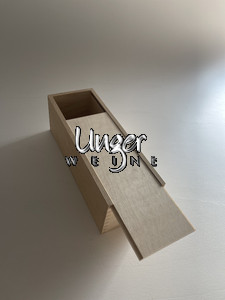 Geschenk-Holzkiste fĂĽr 1 Flasche Unger Weine