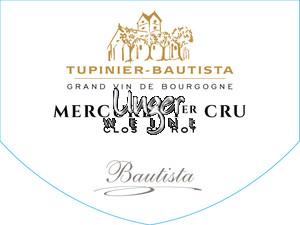 2020 Mercurey Clos du Roy 1er Cru Rouge Domaine Tupinier-Bautista Mercurey