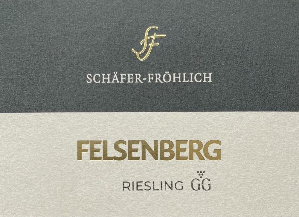 ⁨Schäfer-Fröhlich - Felsenberg Riesling GG 2023⁩ ⁨0,75 L⁩