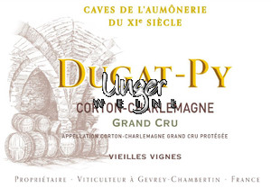 2022 Corton Charlemagne Grand Cru Blanc Tres Vieilles Vignes Dugat Py Cote de Beaune