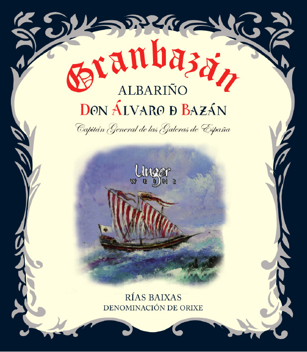 2018 Albarino Don Alvaro de Bazan Granbazan Rias Baixas