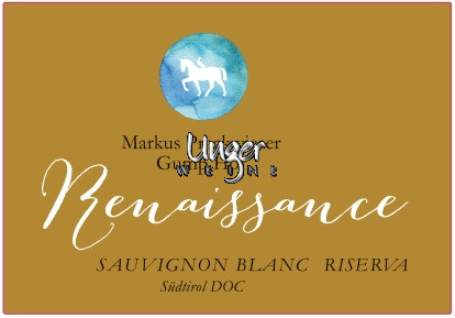 2019 Renaissance Sauvignon Blanc Riserva Gump Hof Südtirol