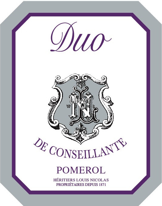 2020 Duo de Conseillante Chateau la Conseillante Pomerol