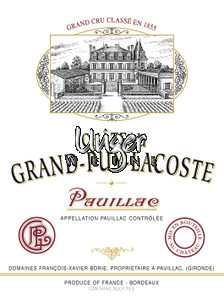 2014 Chateau Grand Puy Lacoste Pauillac