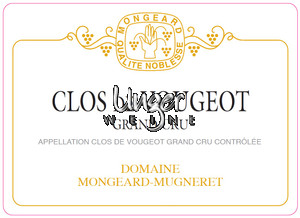 2019 Clos de Vougeot Grand Cru Mongeard Mugneret Cote de Nuits