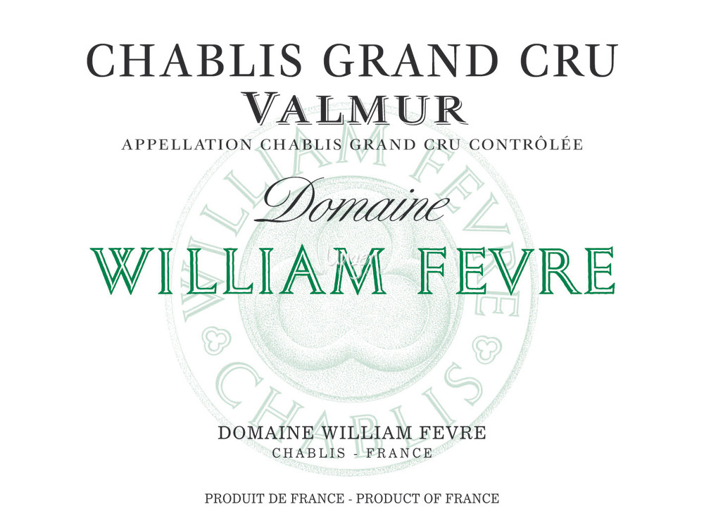 Domaine William Fevre - Chablis Valmur Domaine Grand Cru 2020
