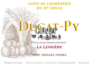 2020 Pommard La Levrieres Tres Vieilles Vignes AC Dugat Py Cote de Nuits