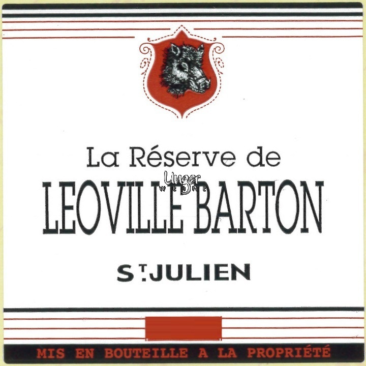 2015 La Reserve de Leoville Barton Chateau Leoville Barton Saint Julien