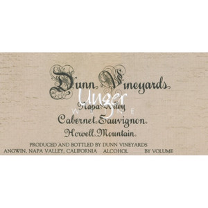 2005 Howell Mountain Cabernet Sauvignon Dunn Napa Valley