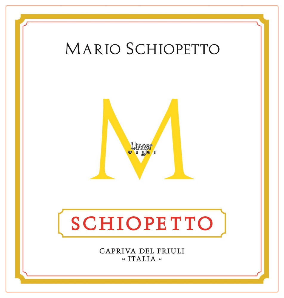 2016 Collio M Schiopetto Friaul