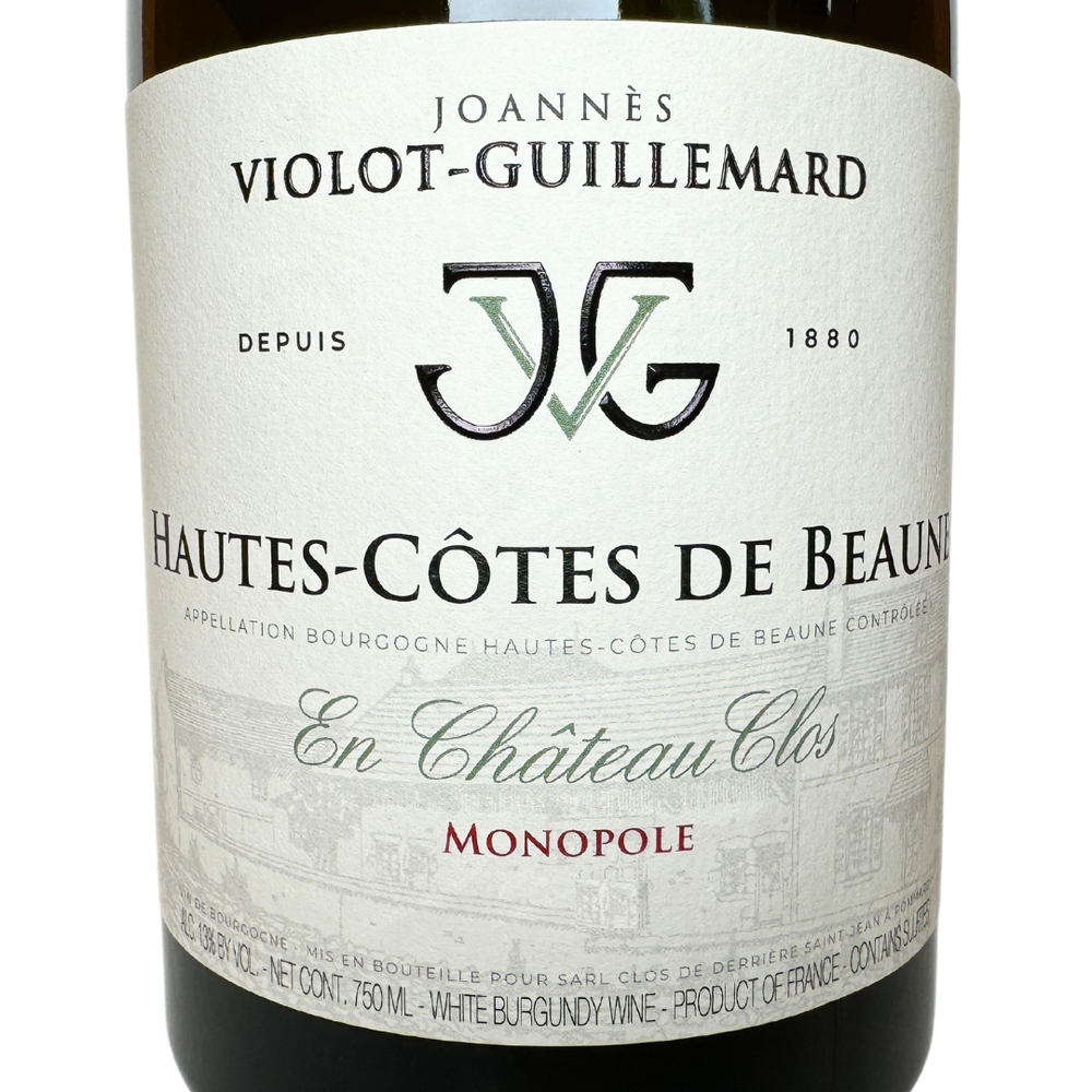 2023 Hautes-Cotes de Beaune En Chateau Clos Monopole Joannes Violot-Guillemard Cote de Beaune