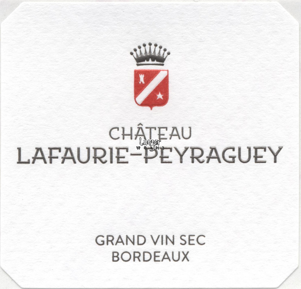2018 Chateau Lafaurie Peyraguey blanc sec Chateau Lafaurie Peyraguey Bordeaux AC