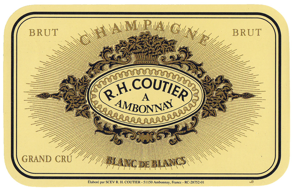 Coutier - Champagne Brut Blanc de Blancs Grand Cru