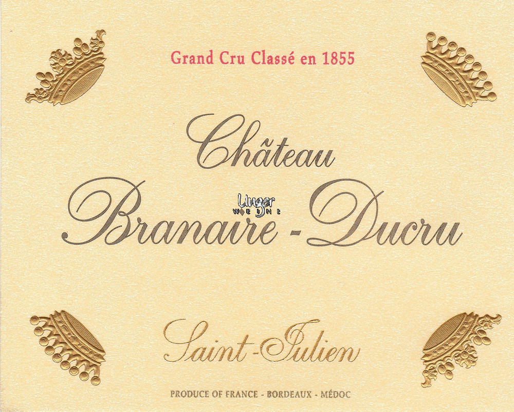 1995 Chateau Branaire Ducru Saint Julien