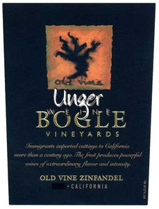 2017 Old Vine Zinfandel Bogle Kalifornien