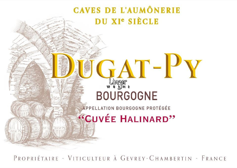 2019 Bourgogne Cuvee Halinard AC Dugat Py Burgund