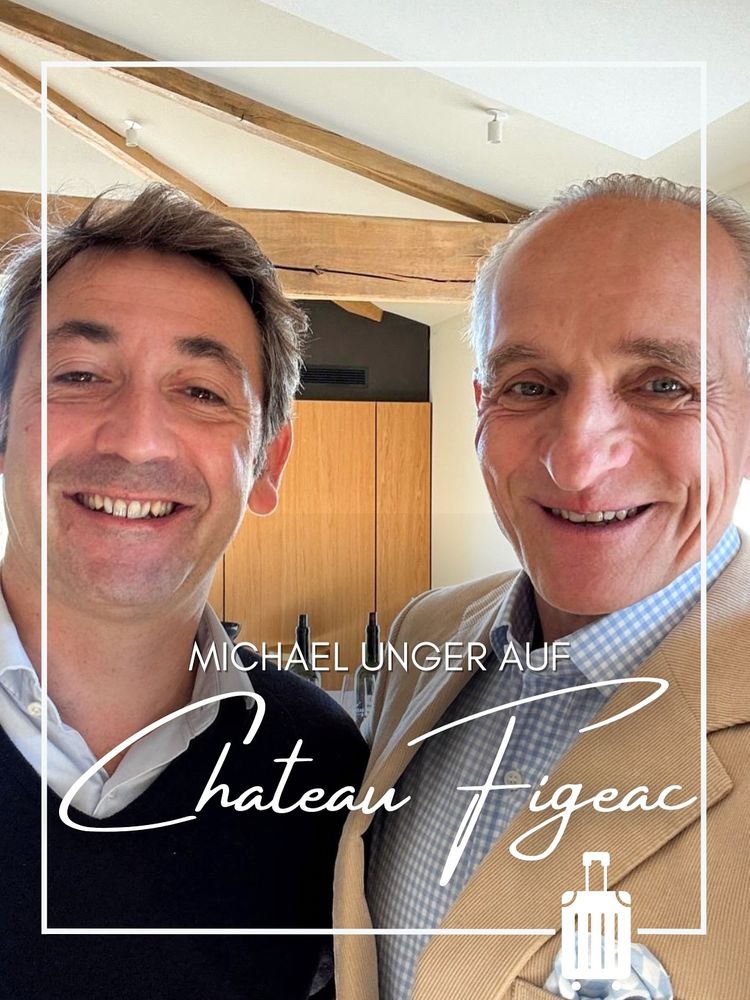 Michael Unger durfte gemeinsam mit Direktor und Winemaker Frédéric Faye den neuen Jahrgang verkosten - und das Ergebnis? Schon der 2024er hat begeistert und der 2025er Jahrgang hat bereits alle Anlagen außergewöhnlich zu werden. Selbst der spontane Fun-Blend war ein Treffer! 🍷👏🏼
👉🏼 Falls Sie sich den 2024er Figeac noch nicht gesichert haben: Jetzt ist der perfekte Moment, bevor dieser ausgezeichnete Jahrgang vergriffen ist.
Und wer vorausschauend genießt, sollte sich den 2025er Jahrgang schon einmal vormerken, er verspricht Großes.
Das legendäre Château Figeac zählt zu den bedeutendsten Gütern in Saint-Émilion und beeindruckt durch seine außergewöhnlich hohen Anteile an Cabernet Sauvignon und Cabernet Franc, die den Weinen Tiefe, Struktur und ein enormes Reifepotenzial verleihen.
🍇 Eine Auswahl der Weine von Château Figeac finden Sie auf unserer Website. Entdecken Sie den Charakter dieses einzigartigen Premier Grand Cru Classé A.
chateau_figeac
#ChateauFigeac #Figeac #SaintEmilion #BordeauxWine #GrandCruClassé #PremierGrandCruClasséA #Figeac2024 #Bordeaux2024 #WineTasting #EnPrimeur #UngerWeine #WineCollector #FineWine
