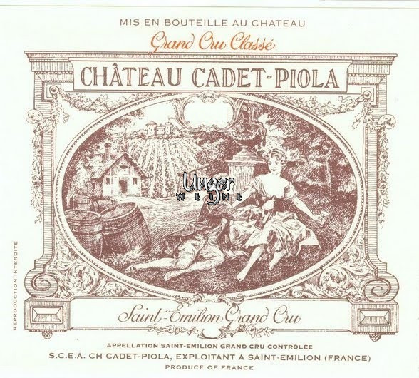 1998 Chateau Cadet-Piola Saint Emilion