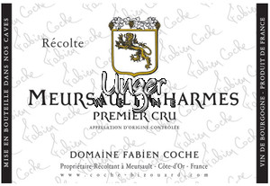 2021 Meursault Charmes 1er Cru Domaine Fabien Coche Cote de Beaune