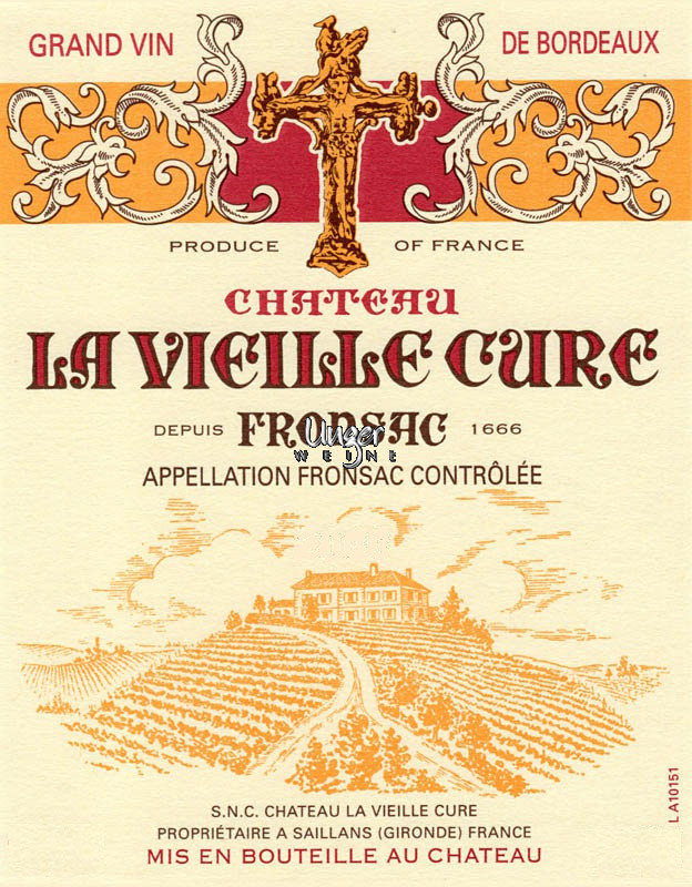 2011 Chateau La Vieille Cure Fronsac