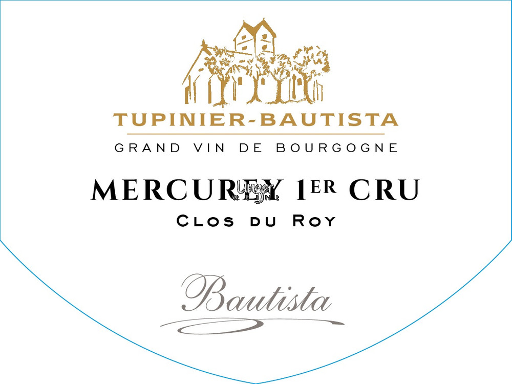 2022 Mercurey Clos du Roy 1er Cru Rouge Domaine Tupinier-Bautista Cote Chalonnaise