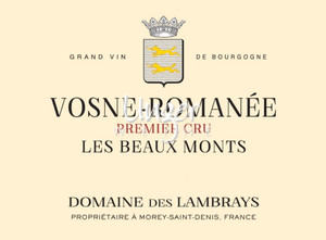 2023 Vosne-Romanée 1er Cru les Beaux Monts Domaine des Lambrays Cote de Nuits